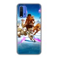 Дизайнерский силиконовый чехол для Xiaomi RedMi 9T Ледниковый период