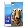 Дизайнерский пластиковый чехол для Sony Xperia Z3+ Ледниковый период