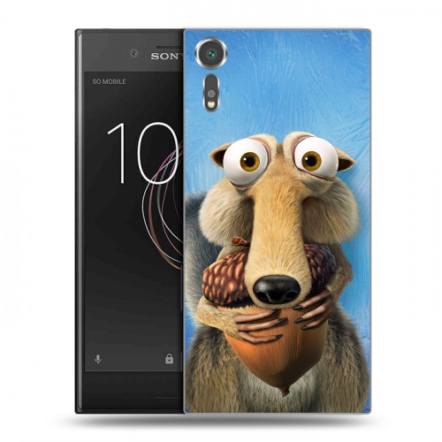 Дизайнерский пластиковый чехол для Sony Xperia XZs Ледниковый период