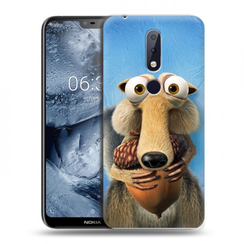 Дизайнерский пластиковый чехол для Nokia 6.1 Plus Ледниковый период