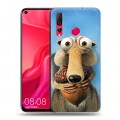 Дизайнерский пластиковый чехол для Huawei Nova 4 Ледниковый период