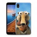 Дизайнерский силиконовый чехол для Xiaomi RedMi 7A Ледниковый период