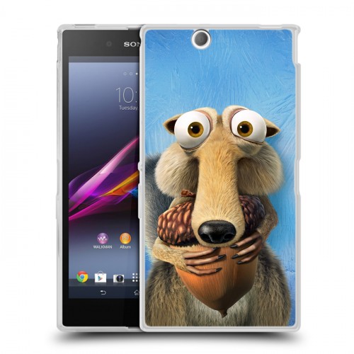 Дизайнерский пластиковый чехол для Sony Xperia Z Ultra  Ледниковый период