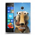 Дизайнерский пластиковый чехол для Microsoft Lumia 435 Ледниковый период