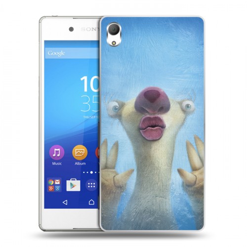 Дизайнерский пластиковый чехол для Sony Xperia Z3+ Ледниковый период