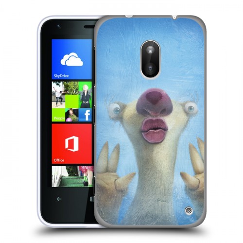 Дизайнерский пластиковый чехол для Nokia Lumia 620 Ледниковый период