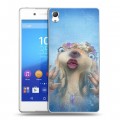 Дизайнерский пластиковый чехол для Sony Xperia Z3+ Ледниковый период