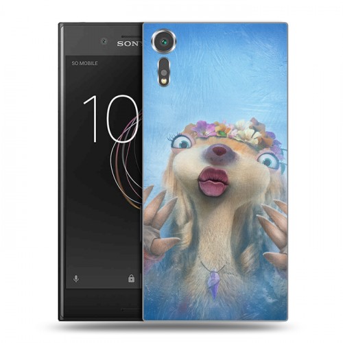 Дизайнерский пластиковый чехол для Sony Xperia XZs Ледниковый период