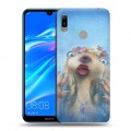 Дизайнерский пластиковый чехол для Huawei Y6 (2019) Ледниковый период