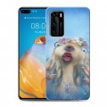 Дизайнерский пластиковый чехол для Huawei P40 Ледниковый период