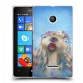 Дизайнерский пластиковый чехол для Microsoft Lumia 435 Ледниковый период