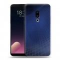 Дизайнерский пластиковый чехол для Meizu 15 Plus Абстракции Сетка