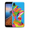 Дизайнерский силиконовый чехол для Xiaomi RedMi 7A Симпсоны