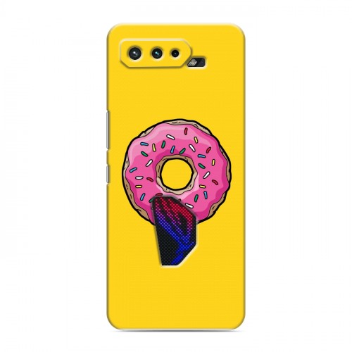 Дизайнерский силиконовый чехол для ASUS ROG Phone 5 Симпсоны