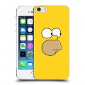 Дизайнерский пластиковый чехол для Iphone 5s Симпсоны