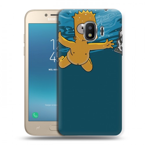 Дизайнерский пластиковый чехол для Samsung Galaxy J2 (2018) Симпсоны