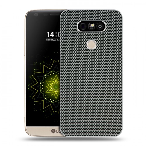 Дизайнерский пластиковый чехол для LG G5 Абстракции Сетка