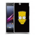 Дизайнерский пластиковый чехол для Sony Xperia Z Ultra  Симпсоны