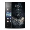 Дизайнерский пластиковый чехол для Sony Xperia acro S Американская история ужасов