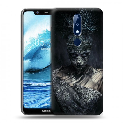 Дизайнерский силиконовый чехол для Nokia 5.1 Plus Американская история ужасов