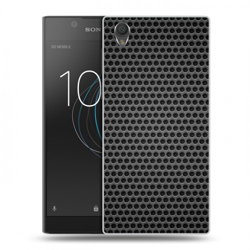 Дизайнерский пластиковый чехол для Sony Xperia L1 Абстракции Сетка