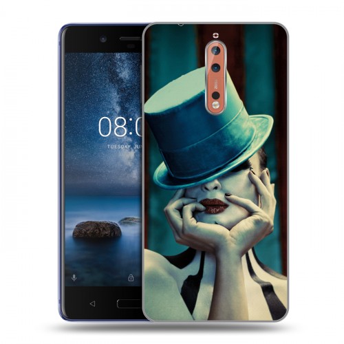 Дизайнерский пластиковый чехол для Nokia 8 Американская история ужасов