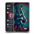 Дизайнерский пластиковый чехол для Nokia X Американская история ужасов