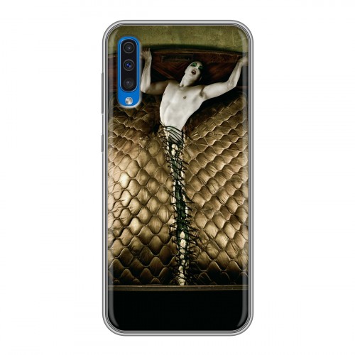 Дизайнерский силиконовый с усиленными углами чехол для Samsung Galaxy A50 Американская история ужасов
