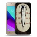 Дизайнерский силиконовый с усиленными углами чехол для Samsung Galaxy J2 Prime Американская история ужасов