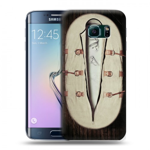 Дизайнерский пластиковый чехол для Samsung Galaxy S6 Edge Американская история ужасов