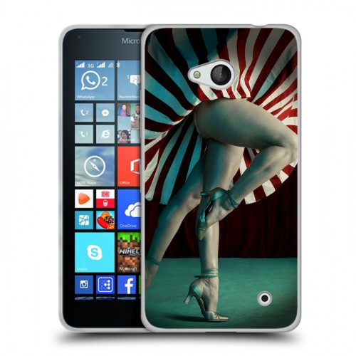 Дизайнерский пластиковый чехол для Microsoft Lumia 640 Американская история ужасов
