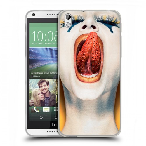 Дизайнерский пластиковый чехол для HTC Desire 816 Американская история ужасов