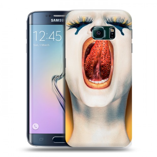 Дизайнерский пластиковый чехол для Samsung Galaxy S6 Edge Американская история ужасов