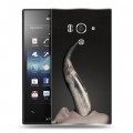 Дизайнерский пластиковый чехол для Sony Xperia acro S Американская история ужасов