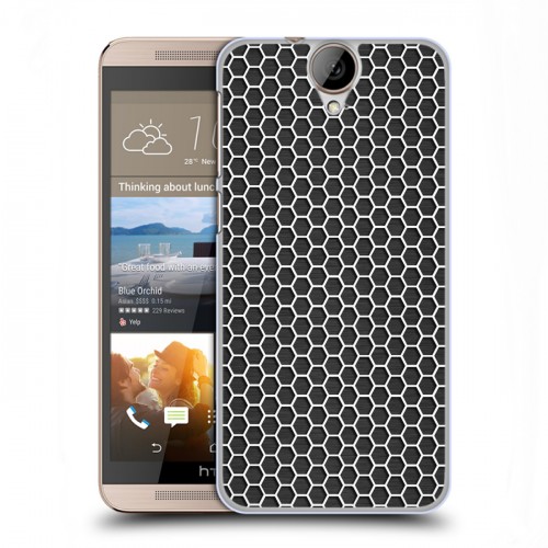 Дизайнерский силиконовый чехол для HTC One E9+ Абстракции Сетка