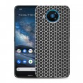 Дизайнерский силиконовый чехол для Nokia 8.3 Абстракции Сетка