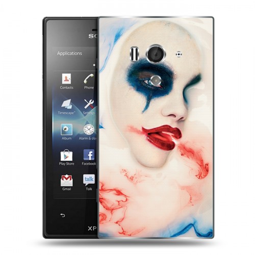 Дизайнерский пластиковый чехол для Sony Xperia acro S Американская история ужасов