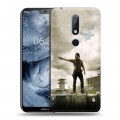 Дизайнерский пластиковый чехол для Nokia 6.1 Plus ходячие мертвецы