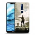 Дизайнерский силиконовый чехол для Nokia 5.1 Plus ходячие мертвецы