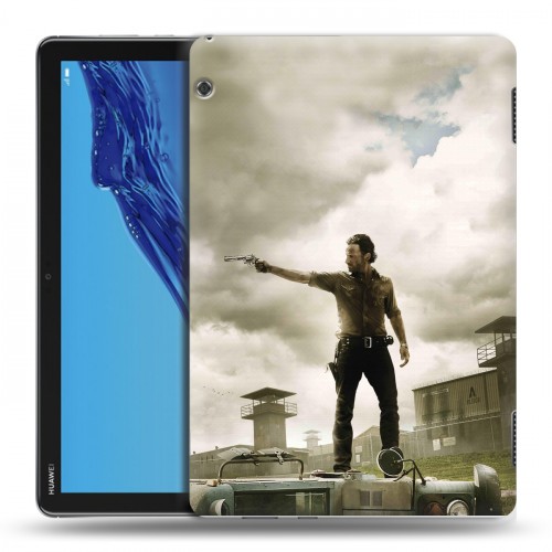 Дизайнерский силиконовый чехол для Huawei MediaPad T5 ходячие мертвецы