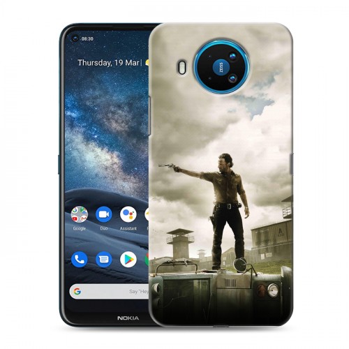 Дизайнерский силиконовый чехол для Nokia 8.3 ходячие мертвецы