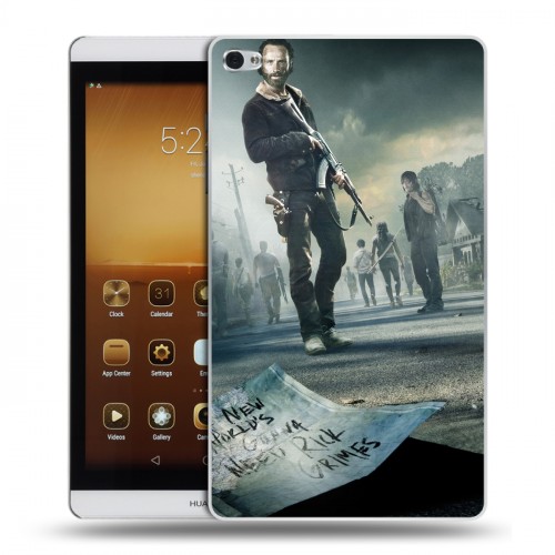 Дизайнерский силиконовый чехол для Huawei MediaPad M2 ходячие мертвецы