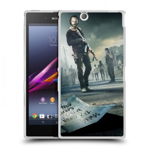 Дизайнерский пластиковый чехол для Sony Xperia Z Ultra  ходячие мертвецы