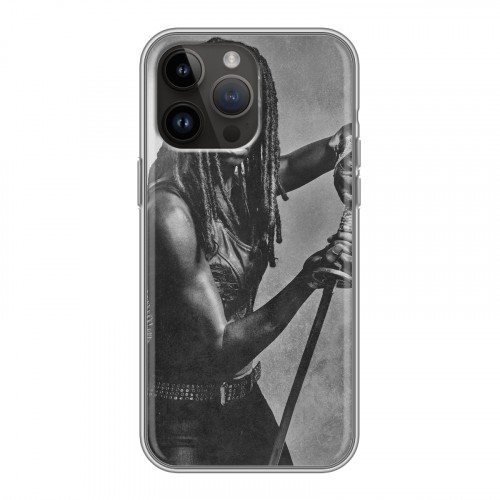Дизайнерский силиконовый чехол для Iphone 14 Pro Max ходячие мертвецы