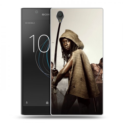 Дизайнерский пластиковый чехол для Sony Xperia L1 ходячие мертвецы