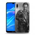 Дизайнерский пластиковый чехол для Huawei Y6 (2019) ходячие мертвецы