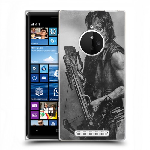 Дизайнерский пластиковый чехол для Nokia Lumia 830 ходячие мертвецы