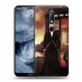 Дизайнерский пластиковый чехол для Nokia 6.1 Plus Доктор Кто