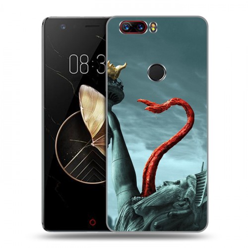 Дизайнерский пластиковый чехол для ZTE Nubia Z17 штамм