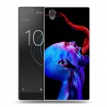 Дизайнерский пластиковый чехол для Sony Xperia L1 штамм